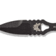 Benchmade Mini SOCP Fixed Blade Knife, 2.22in 440C Stainless Steel Spear Point Blade, Stainless Steel, Black Costed Handle, 177BK