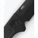 Benchmade Narrows Folding Knife, 3.43in, M390 Stainless Steel, Drop Point Blade, 6Al-4V Titanium, Black Handle, 748BK-01