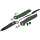 Benchmade Osborne Automatic Folding Knife, 3.4 in, CPM-S30V Steel, Tanto, Green, 9400BK