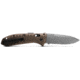 Benchmade Presidio II, Axis Automatic Folding Knife, 3.72in CPM-M4 Super Steel Drop Point Blade, 6061-T6 Aluminum With Burnt Bronze Anodize Handle, 5700SGY-1