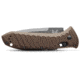 Benchmade Presidio II, Axis Automatic Folding Knife, 3.72in CPM-M4 Super Steel Drop Point Blade, 6061-T6 Aluminum With Burnt Bronze Anodize Handle, 5700SGY-1