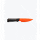 Benchmade Raghorn Fixed Blade Knife, 4in, CPM-Cru-Wear Tool Steel, Drop Point Blade, Carbon Fiber 3K Twill, Black/Orange Handle, 15600OR