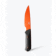 Benchmade Raghorn Fixed Blade Knife, 4in, CPM-Cru-Wear Tool Steel, Drop Point Blade, Carbon Fiber 3K Twill, Black/Orange Handle, 15600OR