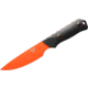Benchmade Raghorn Fixed Blade Knife, 4in, CPM-Cru-Wear Tool Steel, Drop Point Blade, Carbon Fiber 3K Twill, Black/Orange Handle, 15600OR