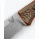 Benchmade Saddle Mountain Skinner Fixed Blade Knife, 4.2in, CPM-S90V Stainless Steel, Drop Point Blade, Richlite G10, Orange Base Layer Handle, 15002-1