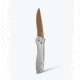 Benchmade Seven Ten Folding Knife, 4in, CPM-S90V Stainless Steel, Recurve Drop Point Blade, 6061-T6 Anodized Aluminum, Gray Aluminum Handle, 710FE-24