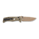 Benchmade Sibert Adamas Axis Stud Folding Knife, 3.82in CPM-CruWear Steel Drop Point Flat Earth Coated Blade, Contoured G-10 Handle, 275FE-2