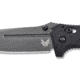 Benchmade Sibert Adamas Axis Stud Folding Knife, 3.82in CPM-CruWear Steel Drop Point Grey Coated Blade, Contoured G-10 Handle, 275GY-1
