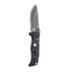 Benchmade Sibert Adamas Axis Stud Folding Knife, 3.82in CPM-CruWear Steel Drop Point Serrated Grey Coated Blade, Contoured G-10 Handle, 275SGY-1