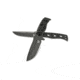 Benchmade Sibert Adamas Chord Fixed Blade Knife, 4.2in CPM-CruWear Steel Drop Point Black Coated Blade, Steel Handle, 375BK-1