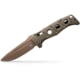 Benchmade Sibert Auto Adamas Axis Stud Automatic Folding Knife, 3.8in CPM-CruWear Steel Drop Point Flat Earth Coated Blade, G10 Handle, 2750FE-2