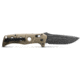 Benchmade Sibert Auto Adamas Axis Stud Automatic Folding Knife, 3.8in CPM-CruWear Steel Drop Point Grey Coated Blade, G10 Handle, 2750GY-3