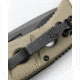 Benchmade Sibert Auto Adamas Axis Stud Automatic Folding Knife, 3.8in CPM-CruWear Steel Drop Point Grey Coated Blade, G10 Handle, 2750GY-3