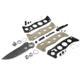 Benchmade Sibert Auto Adamas Axis Stud Automatic Folding Knife, 3.8in CPM-CruWear Steel Drop Point Grey Coated Blade, G10 Handle, 2750GY-3