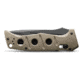 Benchmade Sibert Auto Adamas Axis Stud Automatic Folding Knife, 3.8in CPM-CruWear Steel Drop Point Grey Coated Blade, G10 Handle, 2750GY-3