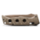 Benchmade Sibert Auto Adamas Axis Stud Automatic Folding Knife, 3.8in CPM-CruWear Steel Drop Point Serrated Flat Earth Coated Blade, G10 Handle, 2750SFE-2