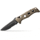 Benchmade Sibert Auto Adamas Axis Stud Automatic Folding Knife, 3.8in CPM-CruWear Steel Drop Point Serrated Grey Coated Blade, G10 Handle, 2750SGY-3