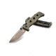 Benchmade Sibert Mini Adamas Axis Stud Folding Knife, 3.25in CPM-CruWear Steel Drop Point Flat Earth Coated Blade, Contoured G-10 Handle, 273FE-2