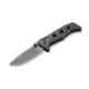 Benchmade Sibert Mini Adamas Axis Stud Folding Knife, 3.25in CPM-CruWear Steel Drop Point Grey Coated Blade, Contoured G-10 Handle, 273GY-1