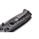 Benchmade Sibert Mini Adamas Axis Stud Folding Knife, 3.25in CPM-CruWear Steel Drop Point Grey Coated Blade, Contoured G-10 Handle, 273GY-1