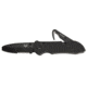 Benchmade Triage Utility Knife, Combo Edge, 3.5 in, N680 Main Blade/440C Safety Cutter, BK1 Blade, Black Handle, 916SBK