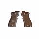 Beretta Wooden Weapon Grips w/ Medallion, 85F, Walnut, JG85FW