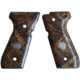 Beretta Deluxe Walnut Pistol Grip, 92/96 Series, Wood, E00561