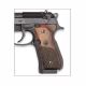 Beretta Wood Pistol Grip, 92/96 Series, Walnut, Oval Texturing, Walnut, E00219