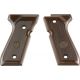 Beretta Wood Pistol Grip w/Medallion, 92 Full Size, Walnut, JG92FSCW