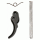 Beretta 92FS/96FS Pistol Trigger Set - D-Hammer Spring, Spring Trigger, Curved, Black, E00691