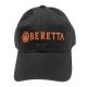 Beretta Cotton Twill Hat, Charcoal Grey BC082091440901