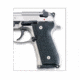 Beretta Rubber Smooth Pistol Grip, 92/96 Series, Black, E00752