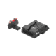 Beretta Sight Kit Adjustable For Apx Fiber Optic Front, Black, EU00067