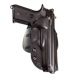 Beretta ABS Polymer Paddle Holster, ABS 92FS/96, Left Hand, Black, E00810