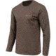 Beretta Walk Em T-Shirt - Mens, Long Sleeve, Brown, Small, TS233T18900815S