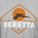 Beretta Walk Em T-Shirt - Men's, Long Sleeve, Stone Heather, Extra Large, TS233T1890096BXL