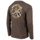 Beretta Wing Drop T-Shirt - Mens, Long Sleeve, Brown, Extra Large, TS231T18900815XL