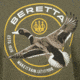 Beretta Wing Drop T-Shirt - Men's, Long Sleeve, Heather Mil Green, 3XL, TS231T189007AUXXXL