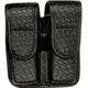 Bianchi 7902 Double Mag Pouch - Basket Black, Chrome 22077