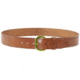 Bianchi B5 Dress Belt - Plain Tan, Brass 12151