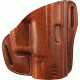 Bianchi P.I. Open-Top Holster for Springfield 9mm/.40, .45 - Tan, Right Hand - 25004 