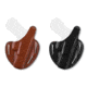 Bianchi Shadow II 3 Slot Pnacake Holster, Black, Tan