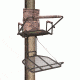 Big Dog BearcatXL Hang On Stand, Grey BDF-455
