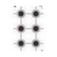 Birchwood Casey Eze-Scorer Multi-Bulls-Eye 23in. x 35in. Target, BC-37038