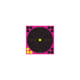 Birchwood Casey Shoot-N-C Pink Reactive Target 8 Inch Bullseye 6 Per Package, BC-34808