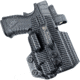 Black Scorpion Outdoor Gear IWB Belt Wing Tuckable Holster, Springfield Armory XD-M Elite 3.8in w/ TLR-7 / TLR-8, Right Hand, Carbon Fiber, HC23-IWBTUCK-XDME3TLR8-CF