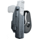Black Scorpion Outdoor Gear OWB Paddle Holster, Walther PDP 5in w/ TLR-7/TLR-8, Right Hand, Black, HC03-PADDLE-PDP5TLR8BKRH