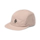 Black Diamond 5-Panel Synthetic Cap, Pale Mauve/Black Icon Logo, AP7230549681ALL1