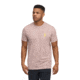 Black Diamond Shredded Short Sleeve Tee - Mens, Pale Mauve, Medium, AP7524925019MED1
