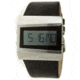 Black Dice Chill Men's Watch - SS Case, Black Leather Strap BLABD-057-01